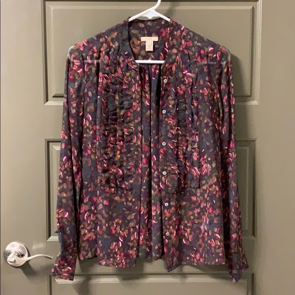 J. Crew Silk Blouse